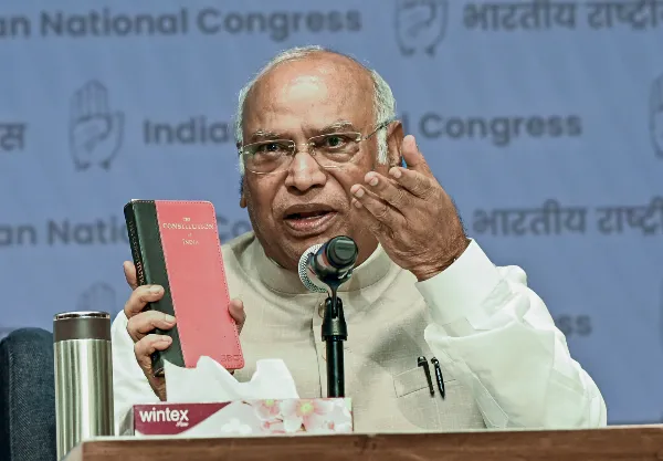 'Rattled' BJP stages drama to hide its governance failures, alleges Kharge
