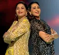 Madhuri, Karisma recreate 'Dance of Envy'; Suniel Shetty calls them 'greatest dancing stars '