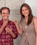 Mrunal Thakur Teaches Farah Khan's Cook Viral Son of Sardaar 2 Step