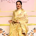 Rekha blesses mom-to-be Richa Chadha, gives her baby bump a kiss